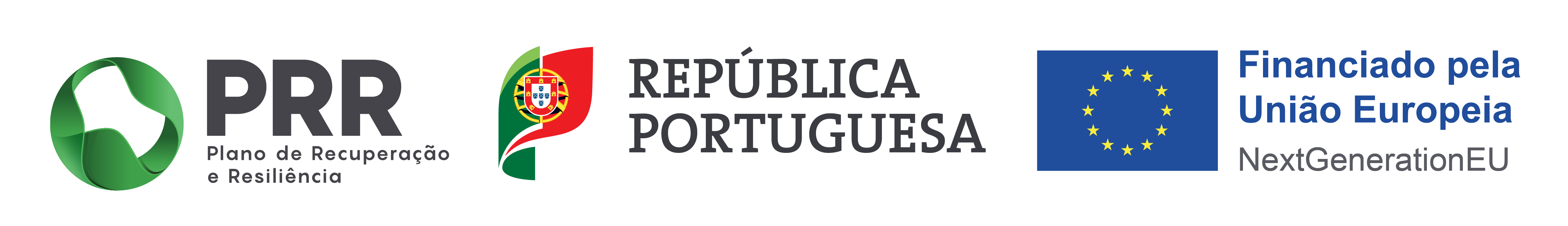 PRR · República Portuguesa · Financiado pela União Europeia, NextGenerationEU